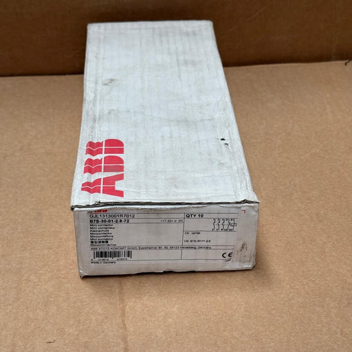 ABB – B7S‑30‑01‑2.8‑72 (GJL1313001R7012) – Mini Contactor, 3‑Pole + 1 NC, 17–32V