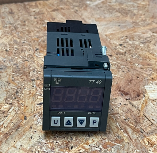 Tecnologic - TT49-LCRR - Digital Timer/Counter, 24 V AC/DC, 48×48 mm, Dual Relay