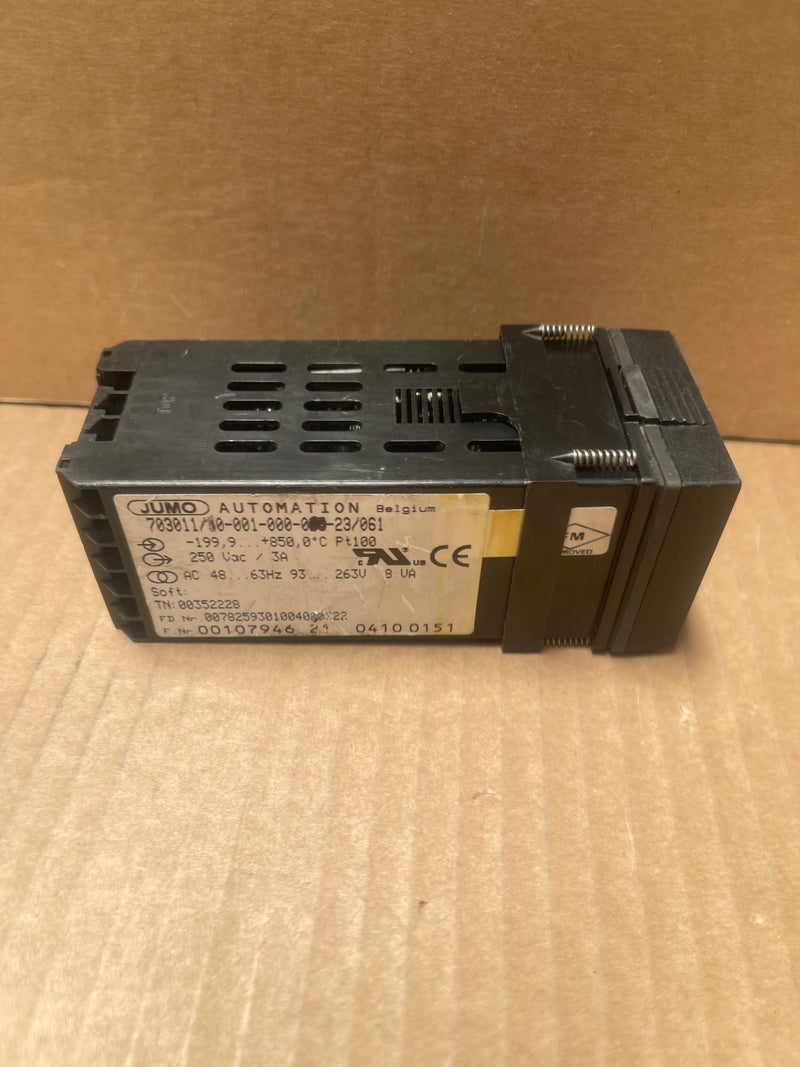JUMO – dTRON 16.1 – 703011/10-001-000-000-23/061 Temperature Controller Module
