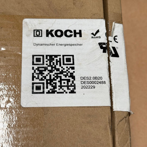 Koch – DES2.0B20 (DES 2.0) – Dynamic Energy Storage Module, 850 VDC, 1600 Ws