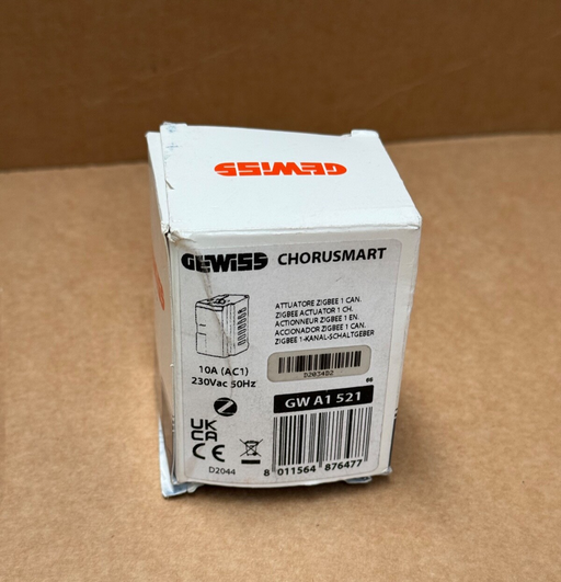 Gewiss – GWA1521 – ChoruSmart Zigbee 1‑Channel Potential‑Free Switch Actuator