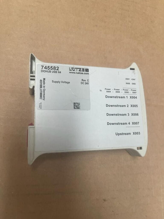 LUTZE 745582 DIOHUB USB N4 Supply Voltage