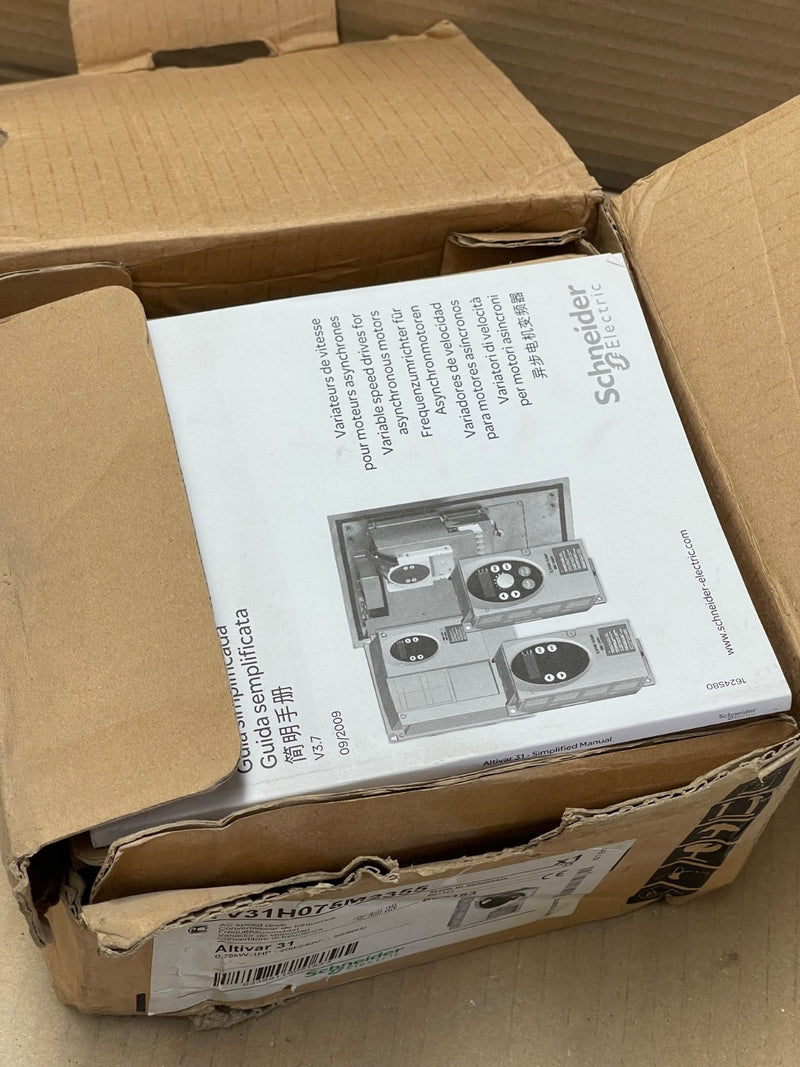 Schneider Electric – ATV31H075M2355 – Altivar 31 VFD 7.5 kW 380‑500 V AC