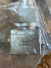 Swagelok – SS‑BNS4‑C – 316L SS High‑Purity Bellows‑Sealed Pneumatic Valve