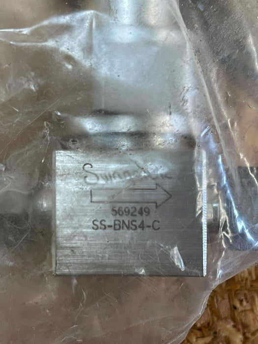 Swagelok – SS‑BNS4‑C – 316L SS High‑Purity Bellows‑Sealed Pneumatic Valve