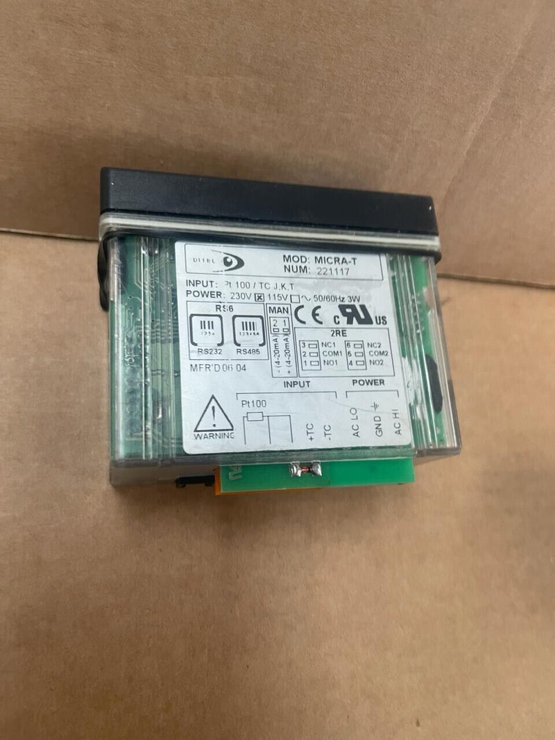 DITEL - MICRA-T - 221117 - Digital Panel Meter