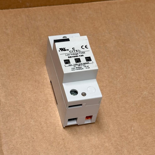 Citel – DS150E‑120 – AC Surge Protector Module 120/240 V, 140 kA/phase, DIN‑rail