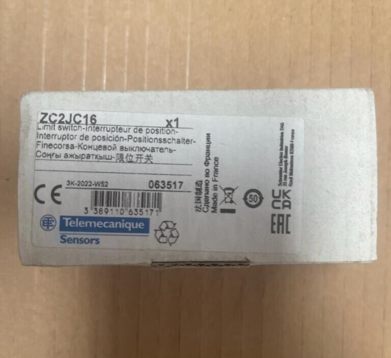 Telemecanique Sensors ZC2JC16 Limit Position Switch