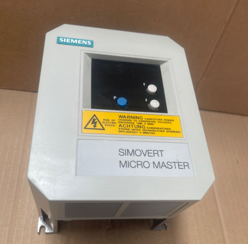 Siemens – 6SE3012-0BA00 – SIMOVERT P MicroMaster 1-Phase 230 V AC Drive (370 W)