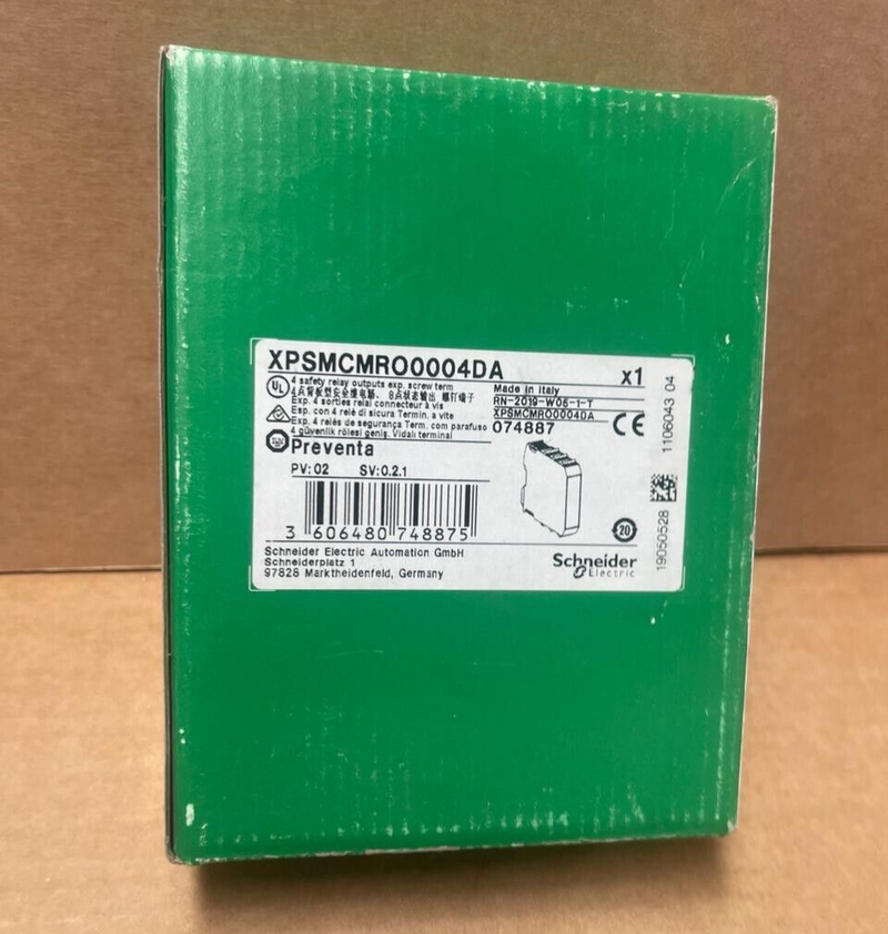 Schneider Electric Preventa - XPSMCMRO0004DA - 4 Safety Relay