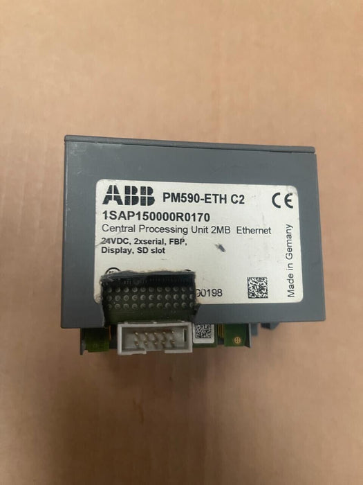 ABB - PM590-ETH C2 - 1SAP150000R0170 - Central Processing Unit 2MB Ethernet