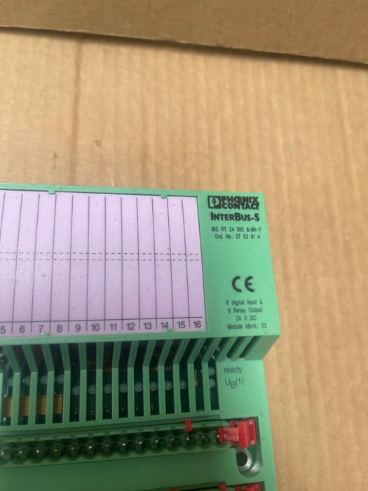 Phoenix Contact InterBus-S - IBS RT 24 DIO 8/8R-T - I/O-Modul - 2753614