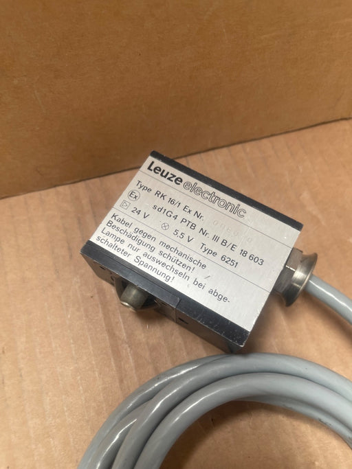 Leuze – RK 16/1 EX – 24 V DC Sensor / Module (Relay / Timing / Detection Unit)