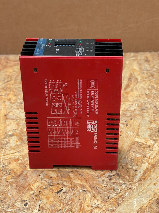 R. Stahl – 9251/02‑20 – Relay Repeater Amplifier Module, 2‑Channel, 24 V