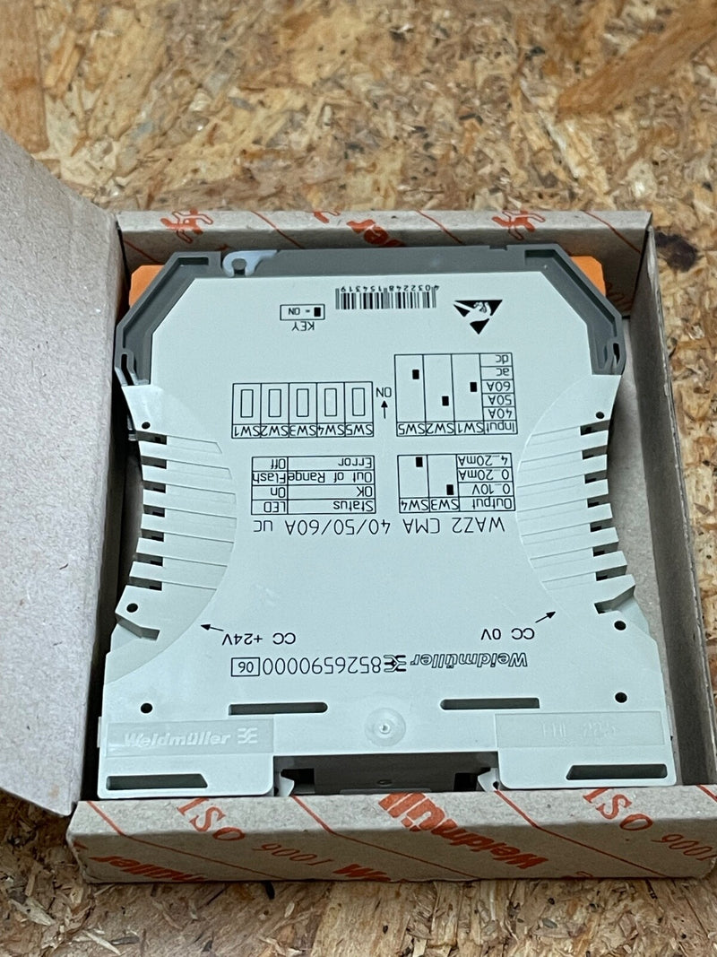Weidmüller – 8526590000 – WAZ2 CMA 40/50/60 A AC/DC Analog Signal Conditioner