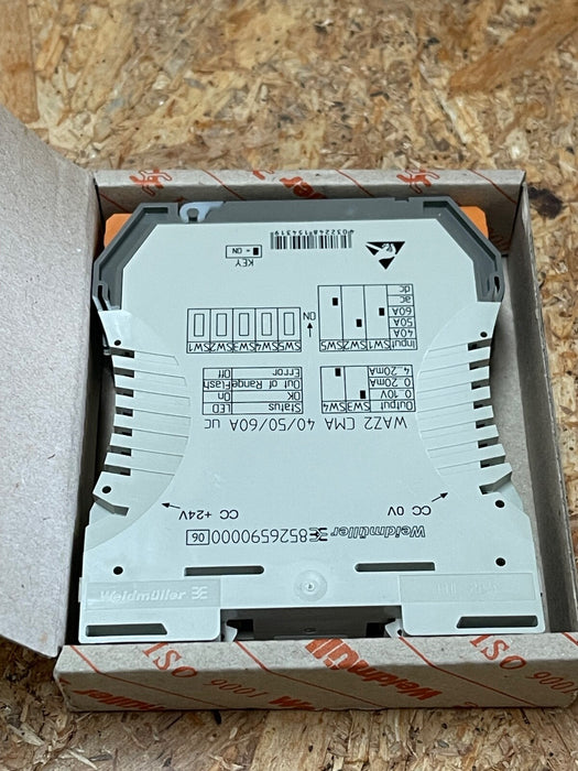Weidmüller – 8526590000 – WAZ2 CMA 40/50/60 A AC/DC Analog Signal Conditioner