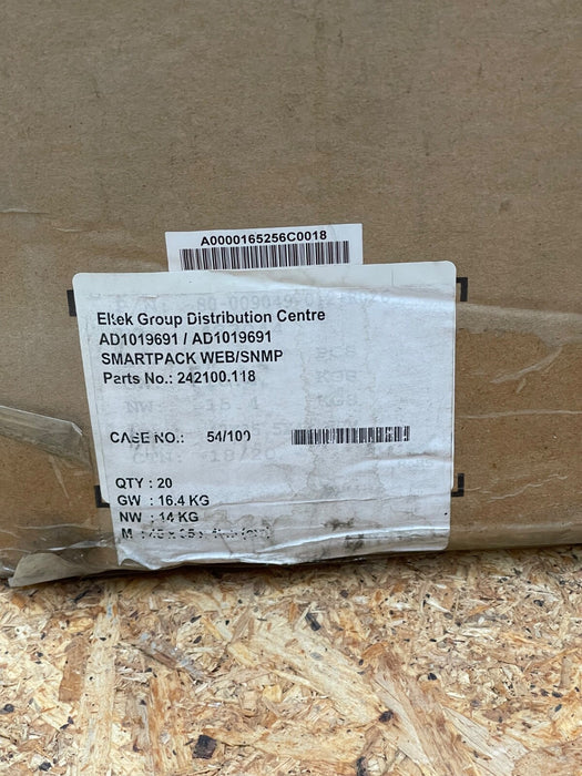 1PCs Eltek – 242100.118 – Smartpack WEB/SNMP Controller Module, DC 20–75 V