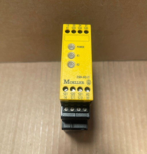 Moeller – ESR4-N0-21 – Safety Relay, 24 V AC/DC, 4 Enabling Contacts