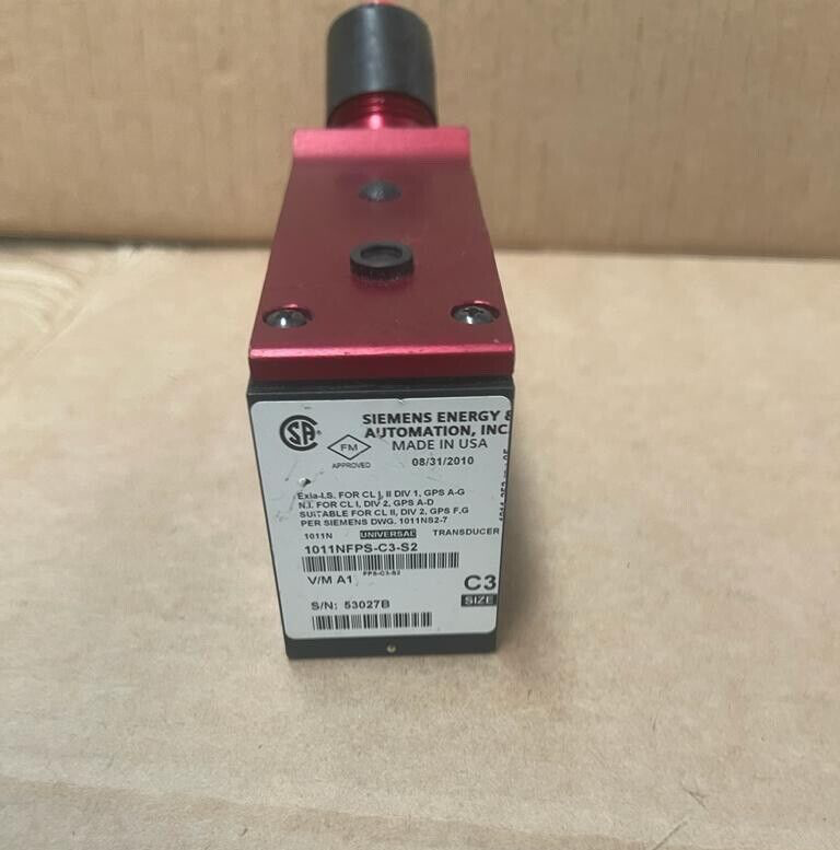 Siemens Energy Autimation - 7ME3950-1LD00 - Transducer