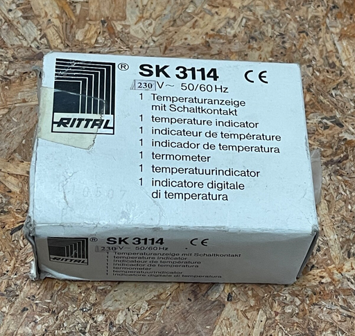 Rittal – SK3114 – Control Cabinet Temperature Indicator with Switch Contact