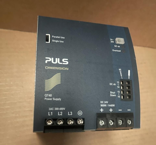 PULS DIMENSION QT40 - QT40.241 - Power Supply 3AC 380-480VAC to 24-28VDC