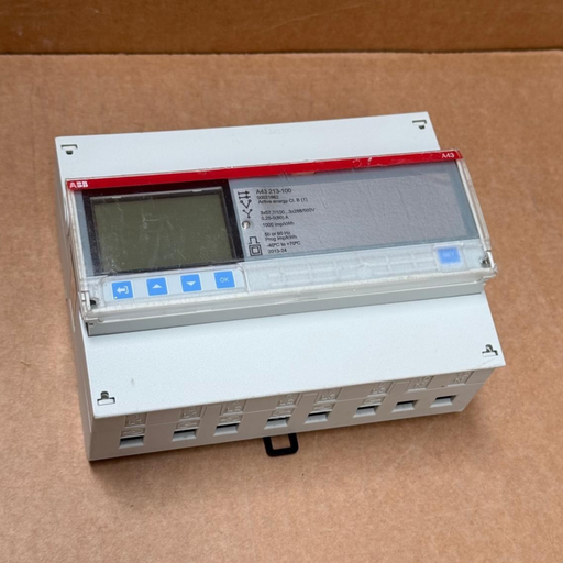 ABB – A43 213‑100 (2CMA170523R1000) – 3‑Phase DIN‑Rail Energy Meter, 80 A, M‑Bus