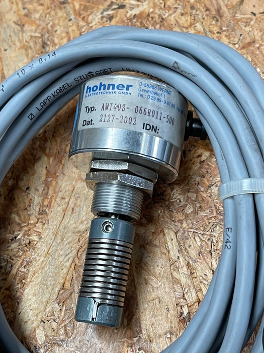 Hohner - AWI40S-066R011-500 - Incremental Encoder, Ø6 mm Shaft, 500 ppr