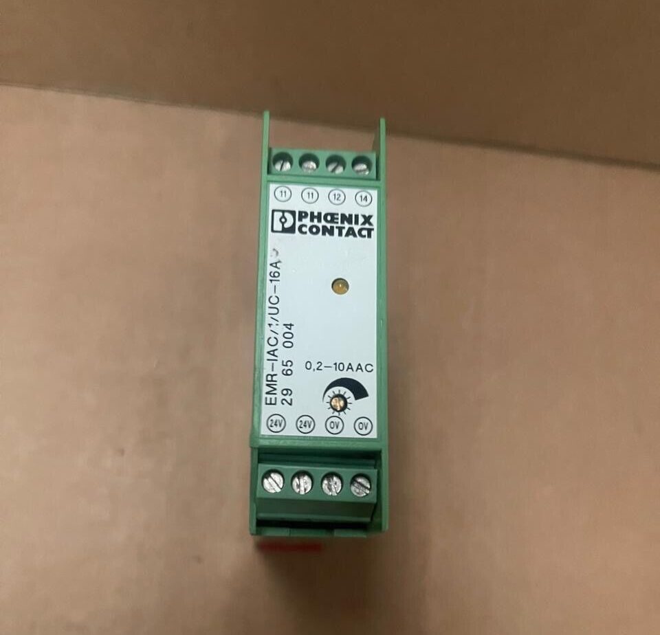 Phoenix Contact - 2965004 - EMR-IAC/1/UC-16A Monitoring Module ...