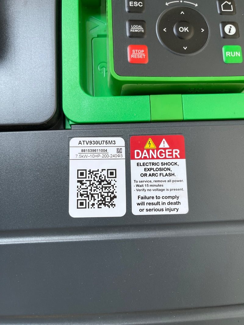 Schneider Electric – ATV930U75M3 – Altivar Process Variable Frequency Drive 7.5