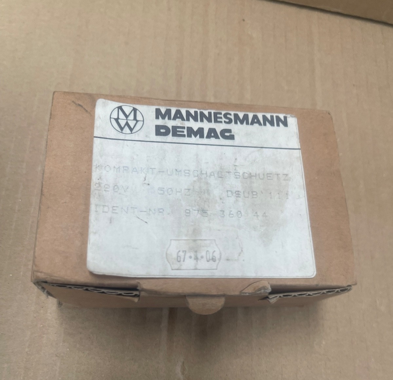 Mannesmann Demag – DSUB 111 – Speed Change-Over Contactor