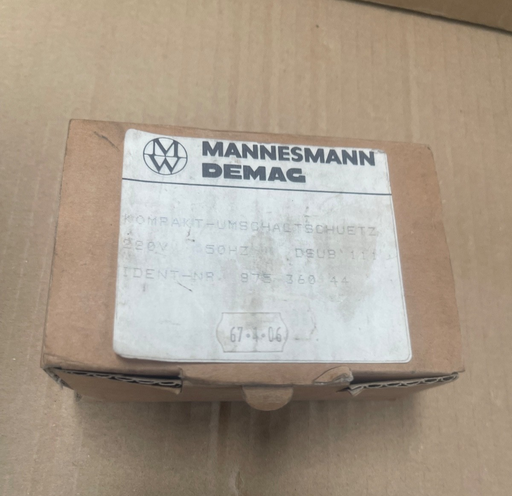 Mannesmann Demag – DSUB 111 – Speed Change-Over Contactor
