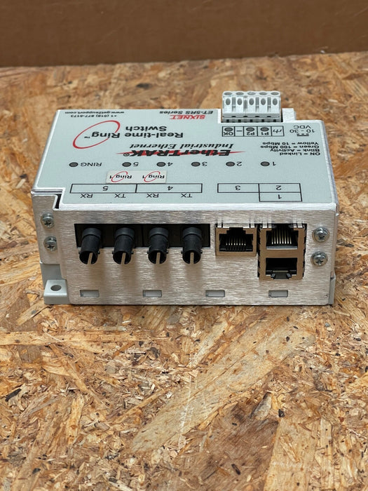 Sixnet – ET‑5RS‑4ST‑E1 – Industrial Ethernet Real‑Time Ring Switch