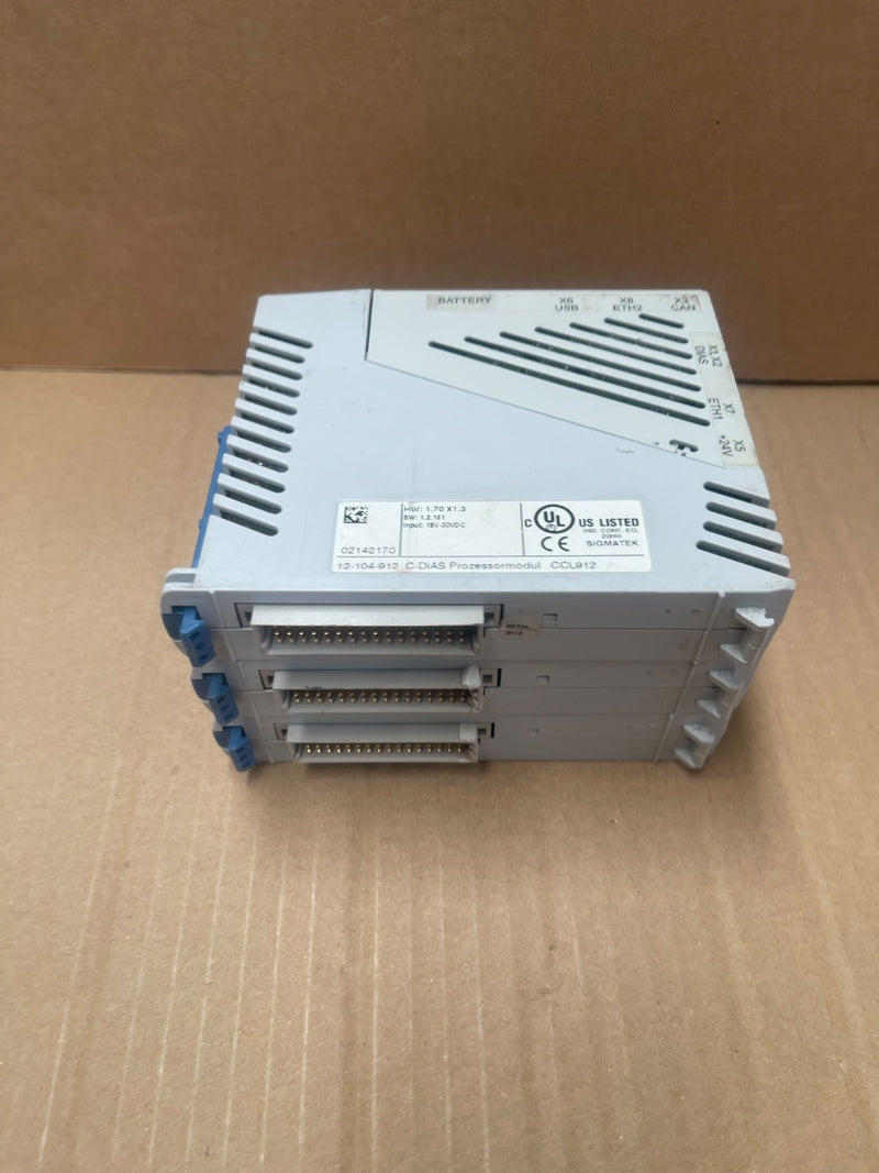 SIGMATEK – CCL912 – C-DIAS CPU & PSU Module (PLC Module)