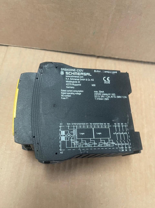 Schmersal - SRB400NE-230V - Safety Relay Module, 230V AC, 2 Safety Contacts