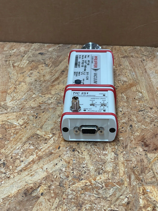 Pfeiffer – PPT100 PTR33130 – Digital Pirani Vacuum Transmitter, 1×10⁻³ to 1000mb