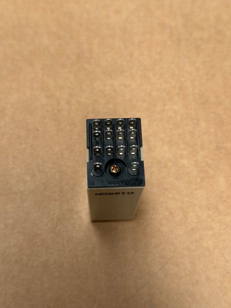 Omron – H3Y‑4 – Solid‑State 4PDT ON‑Delay Timer, 14‑Pin Socket, 0.5 s–3 h Range