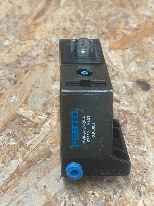 Festo – MVH‑3‑1,7‑QS‑4 (Pt. 157559) – 3/2‑way Direct‑Acting Solenoid Valve