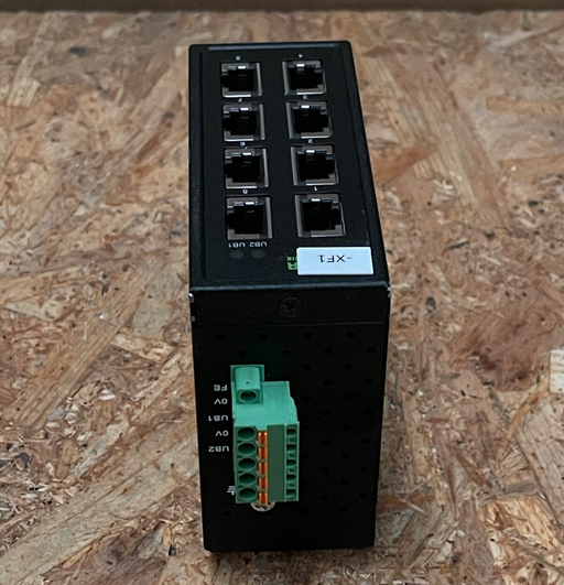 Murr Elektronik – TREE 8TX Metal (58152) – 8‑Port Unmanaged Industrial Ethernet