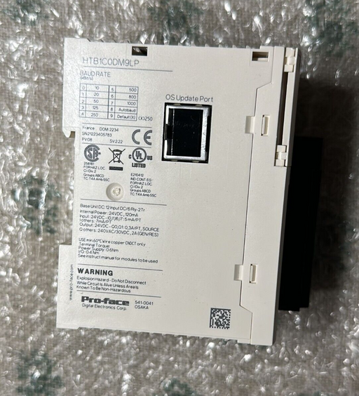Schneider Electric, PFXHTB1C0DM9LP, Pro-Face CANopen slave Unit HTB1C0DM9LP