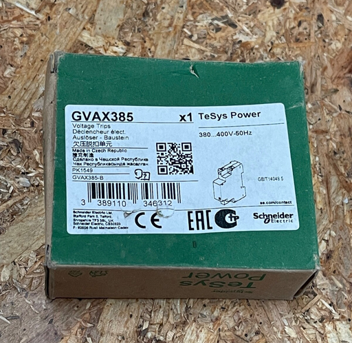 Schneider Electric - GVAX385 - TeSys GV2 Undervoltage Release 380–400V AC 50Hz