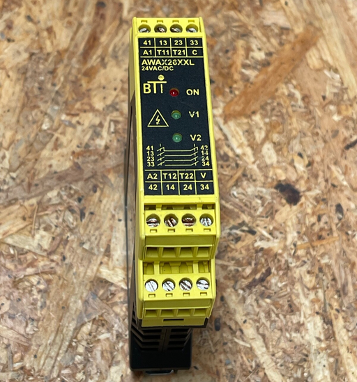 Comitronic-BTI - AWAX26XXL - Safety Relay, 3 NO + 1 NC, 8 A, 24 V AC/DC, PL e
