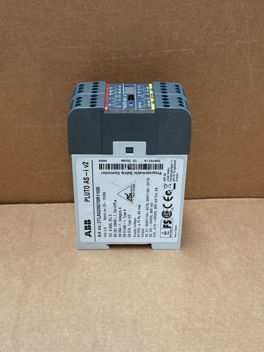 ABB – 2TLA020070R1100 Pluto AS‑i V2 – Compact Safety PLC, SIL 3 / PLe, 12 I/O