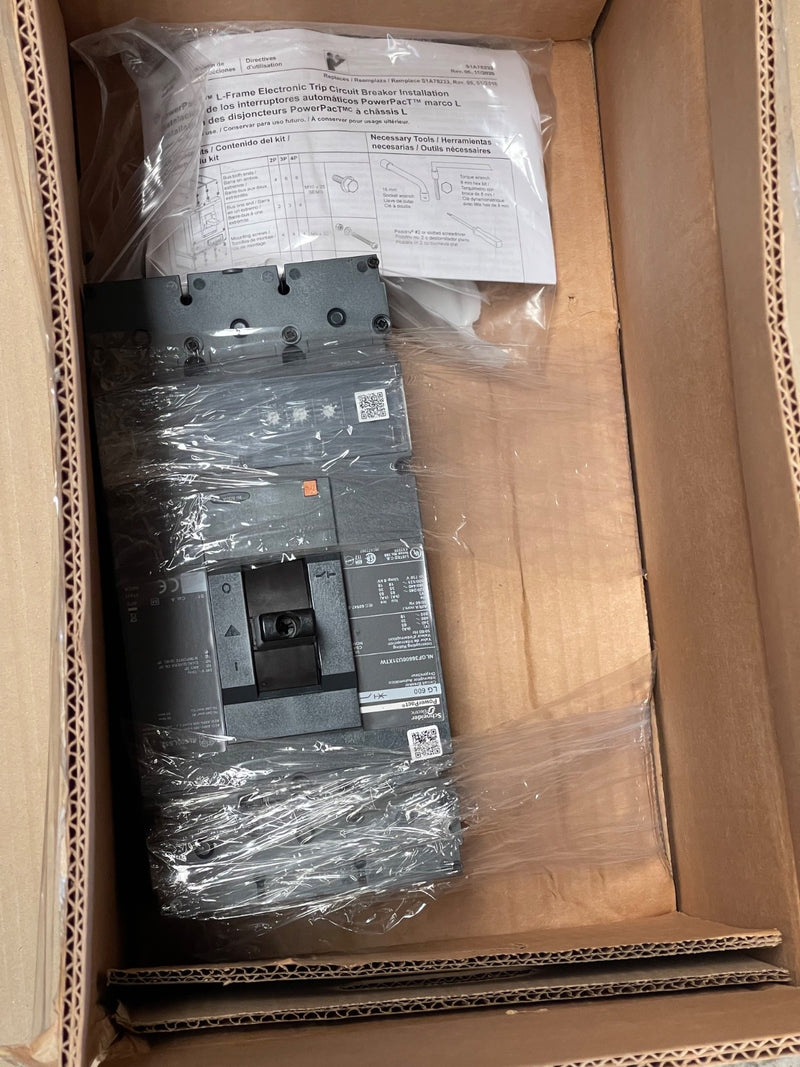 Schneider Electric – NLGF36600U31XTW – PowerPact L-Frame Circuit Breaker