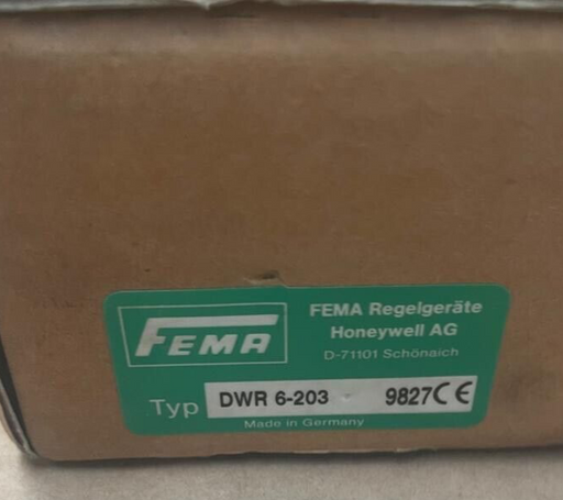 FEMA Honeywell AG DWR 6-203 Druckwächter / Pressure Sensor