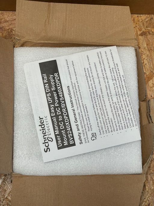 Schneider Electric – BVS480XDPDR – Easy UPS Control Module, 24 V DC, 480 W