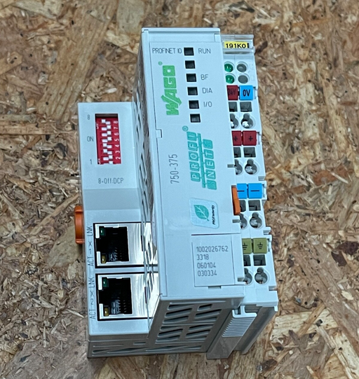 WAGO - 750-375 - PROFINET IO Fieldbus Coupler, 3rd Gen, 24 V DC, IP20