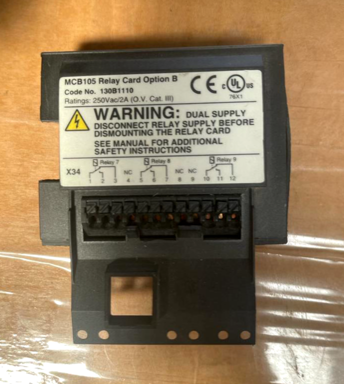 DANFOSS MCB 105 Relay Card Option B MCB105 CODE No: 130B1110