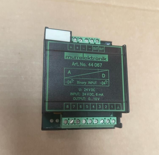 Murrelektronik - 44067 - d/a-converter 8-bit - output 0 ... 10v
