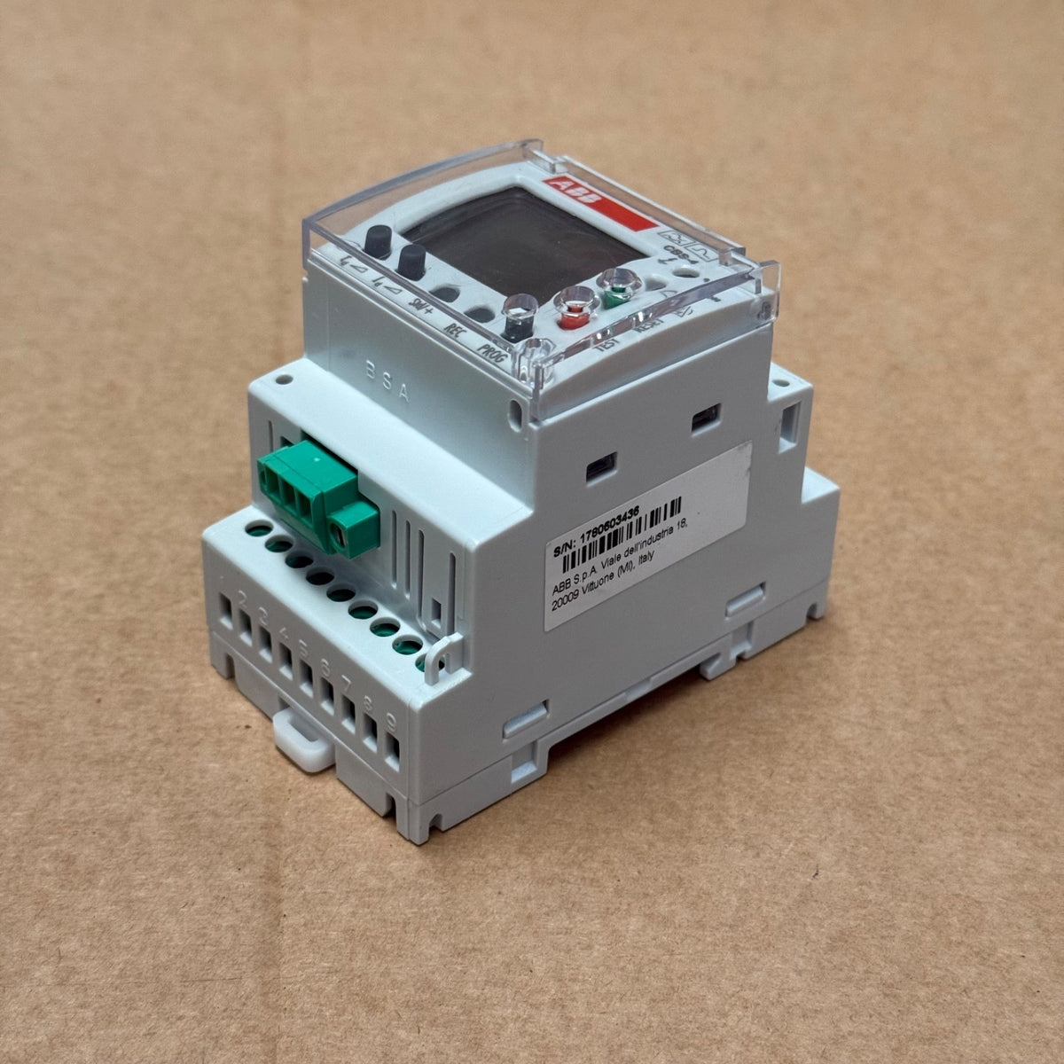 ABB – CBS‑4C – 3‑Module DIN‑Rail, 4‑Channel Type A Earth-Leakage Relay ...