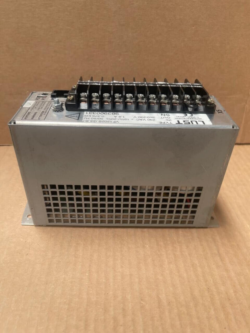 LUST - VF1202S,G8,B7 - Frequency Inverter, 0.37 kW, 230V AC